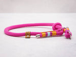 Tau-Halsband Pink Summer Twist