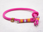 Tau-Halsband Pink Summer Twist