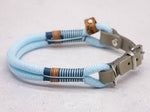 Tau-Halsband Bright Blue Petrol Twist
