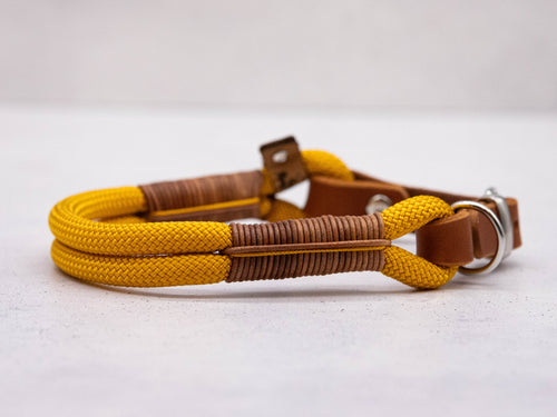 Tau-Halsband Goldenrod Leather