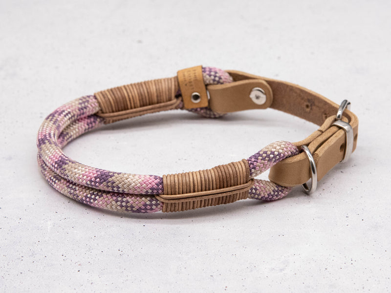 Tau-Halsband Girly Pastell Leather