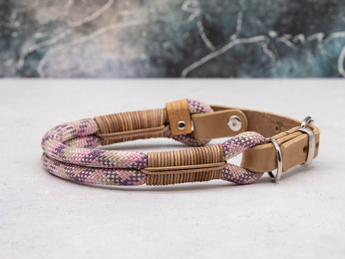 Tau-Halsband Girly Pastell Leather