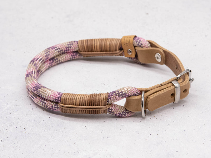 Tau-Halsband Girly Pastell Leather