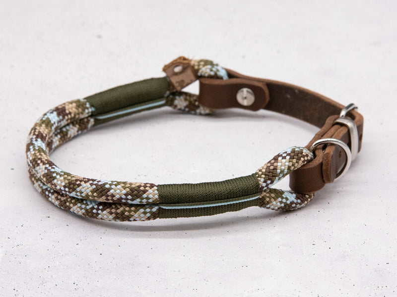 Tau-Halsband Camouflage Blue Twist