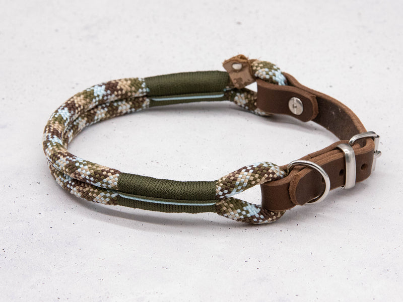 Tau-Halsband Camouflage Blue Twist